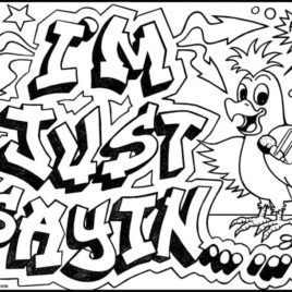 268x268 Cool Coloring Pages For Older Kids All About Coloring Pages