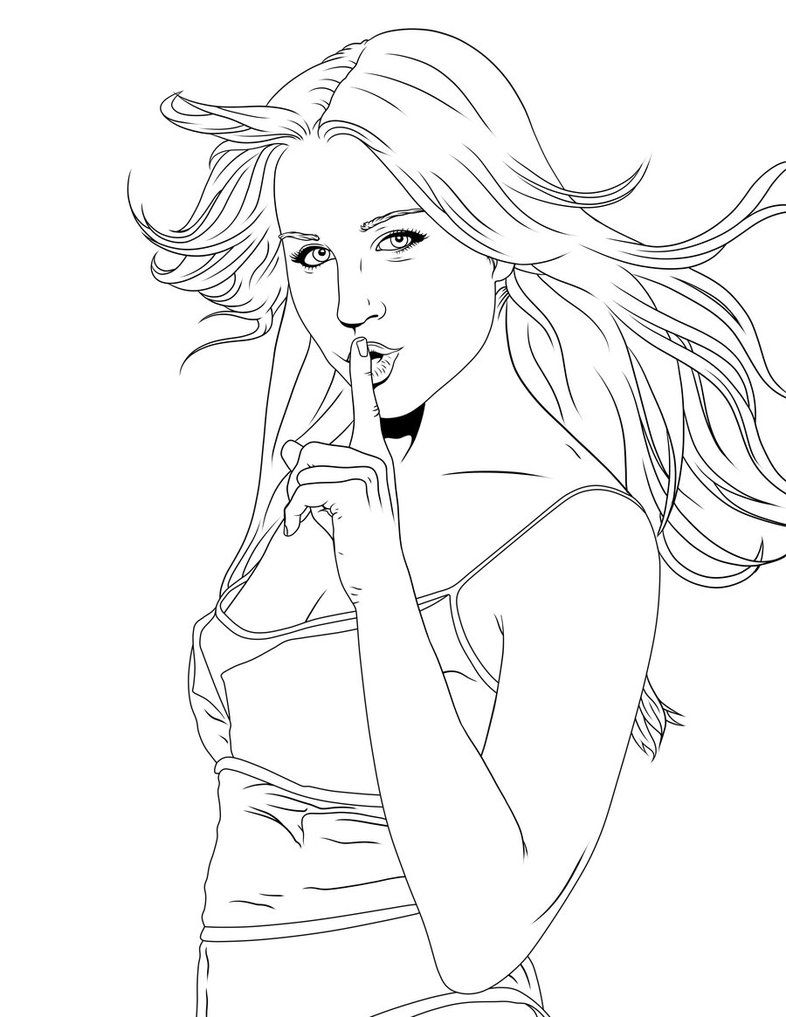 786x1017 Teenage Girl Coloring Pages Teenage Girl Coloring Pages As Well As