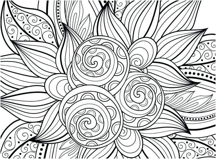 827x609 Abstract Coloring Page Abstract Coloring Pages For Adults Display