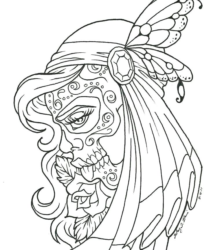 736x864 Idea Tattoo Coloring Pages To Print And Angel Tattoo Coloring