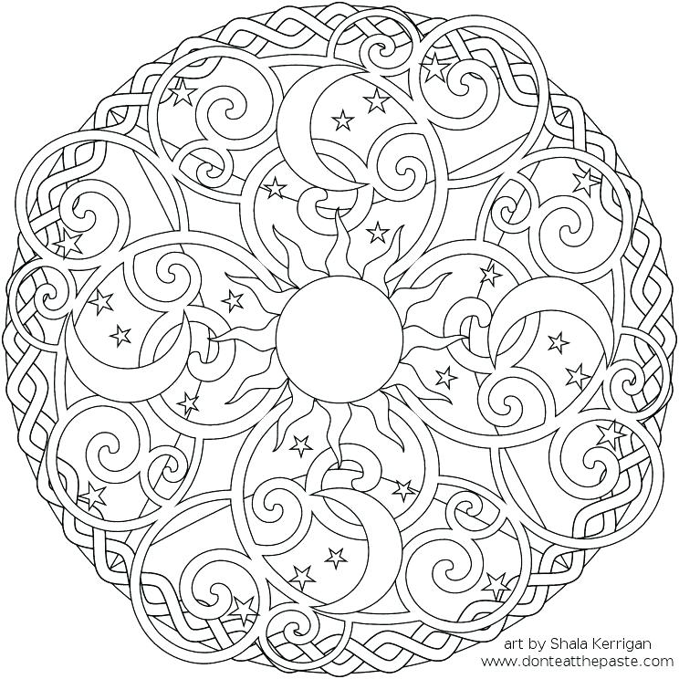 744x744 Cool Designs Coloring Pages Free Printable Coloring Pages Cool