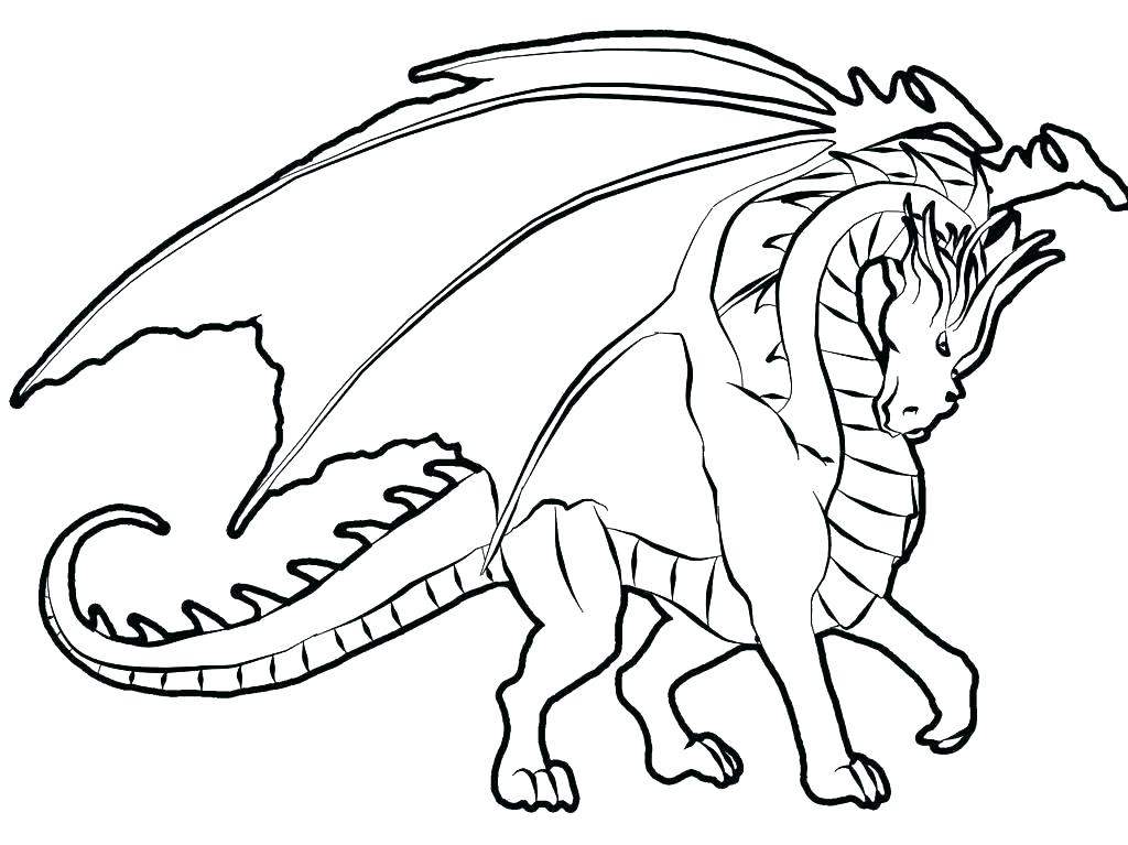 Cool Dragon Drawing at GetDrawings | Free download