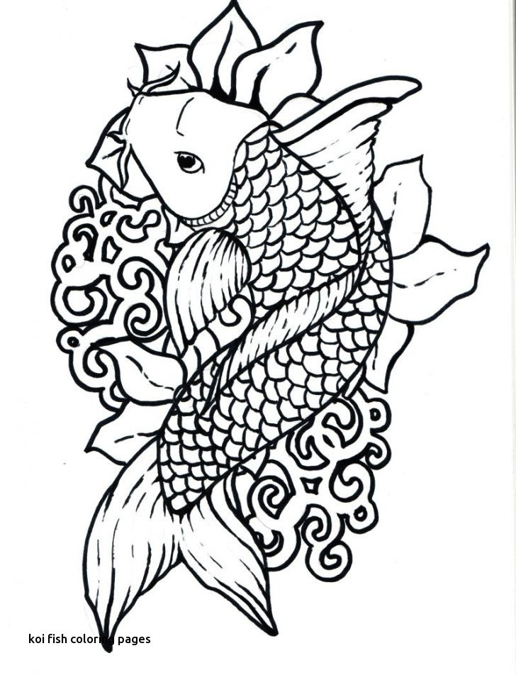 728x952 Cool Coloring Pages For Koi Fish Coloring Pages Landpaintball