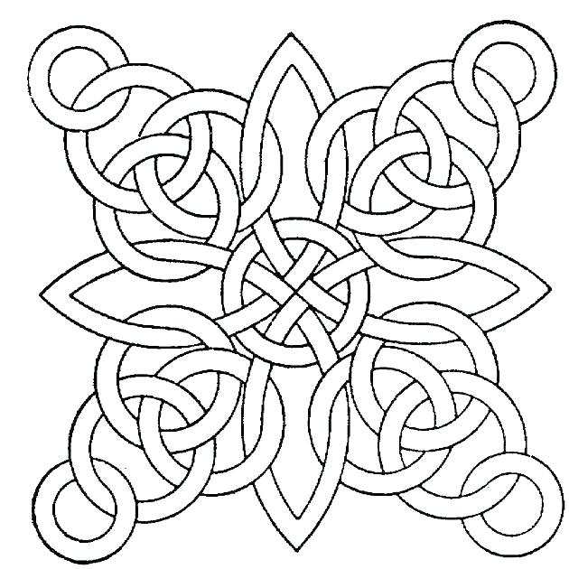 630x630 Geometric Coloring Designs Easy Geometric Coloring Pages Geometric