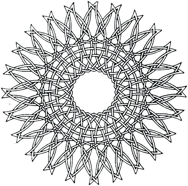 630x623 Geometric Shape Coloring Pages Geometric Color Pages Geometric