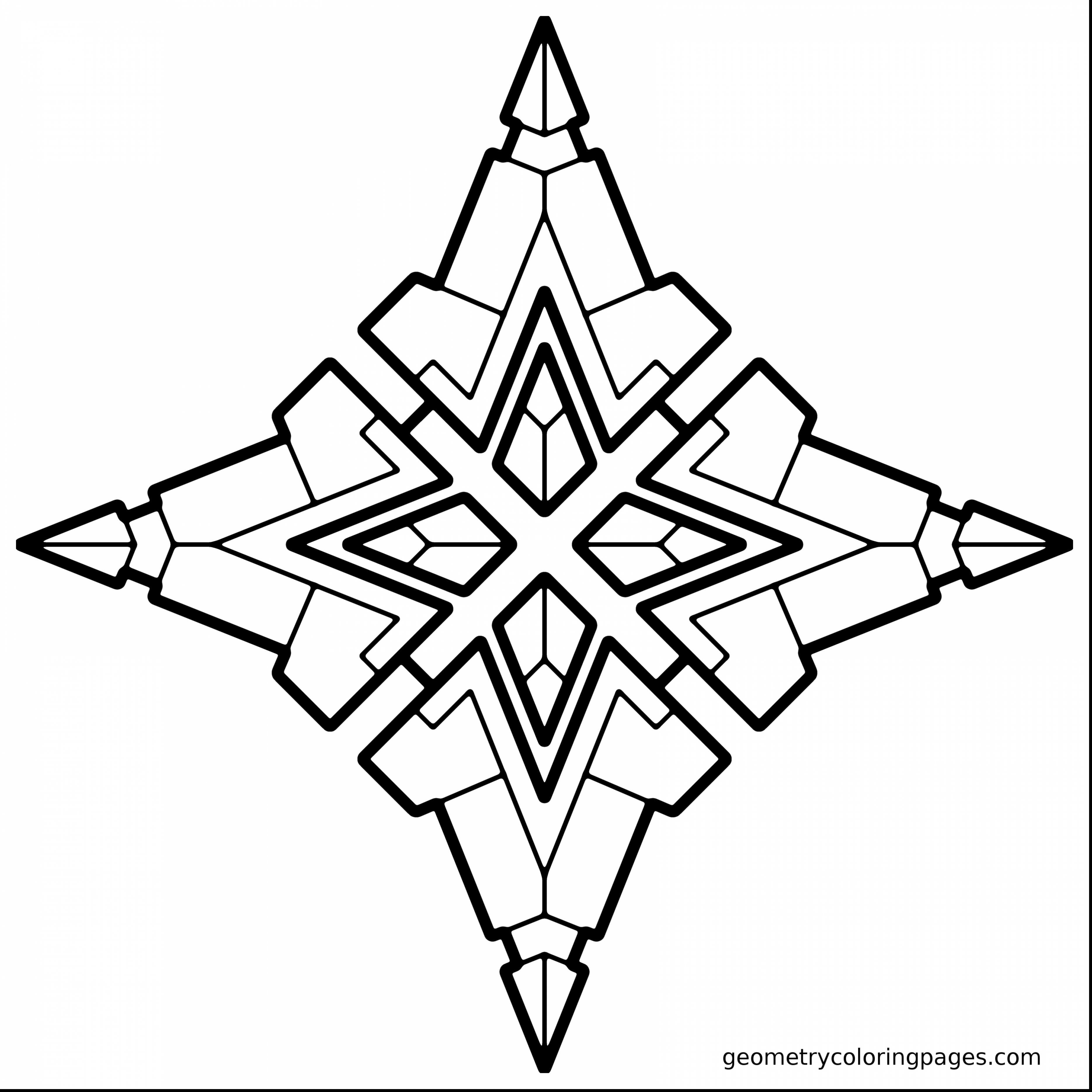 3740x3740 Stunning Cool Geometric Coloring Page With Within Design For Cat