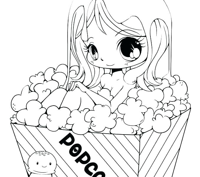 678x600 Anime Girls Coloring Pages Cute Anime Coloring Pages To Print Cool
