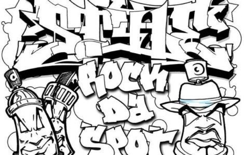 960x612 Coloring Pages Graffiti Coloring Pages