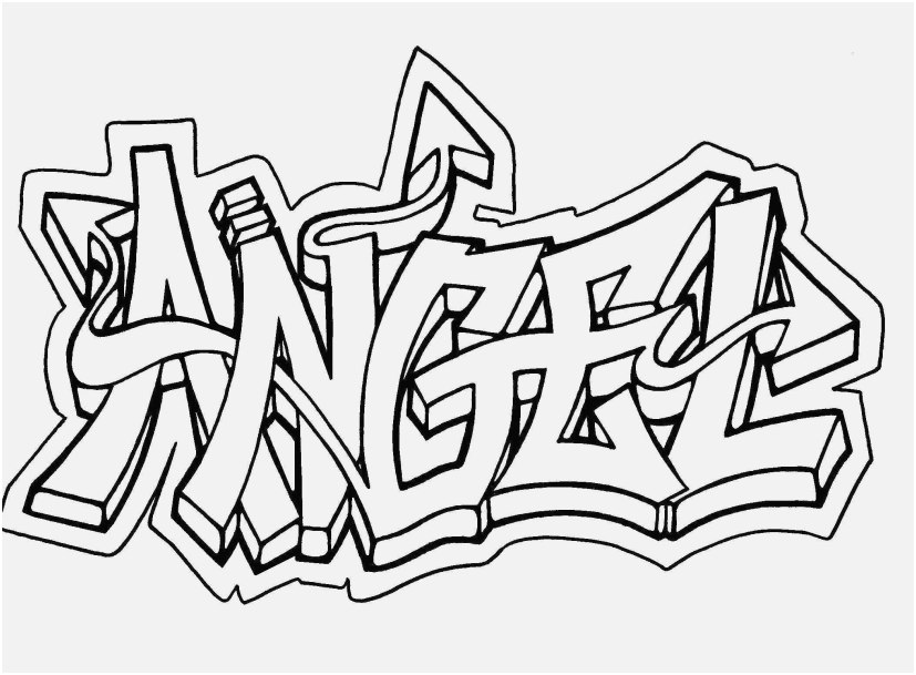 827x609 Coloring Pages With Words Capture Cool Graffiti Coloring Pages