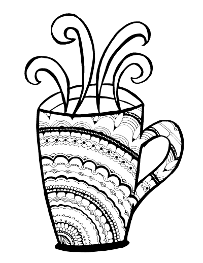 400x518 Cool Mandala Coloring Pages For Adults