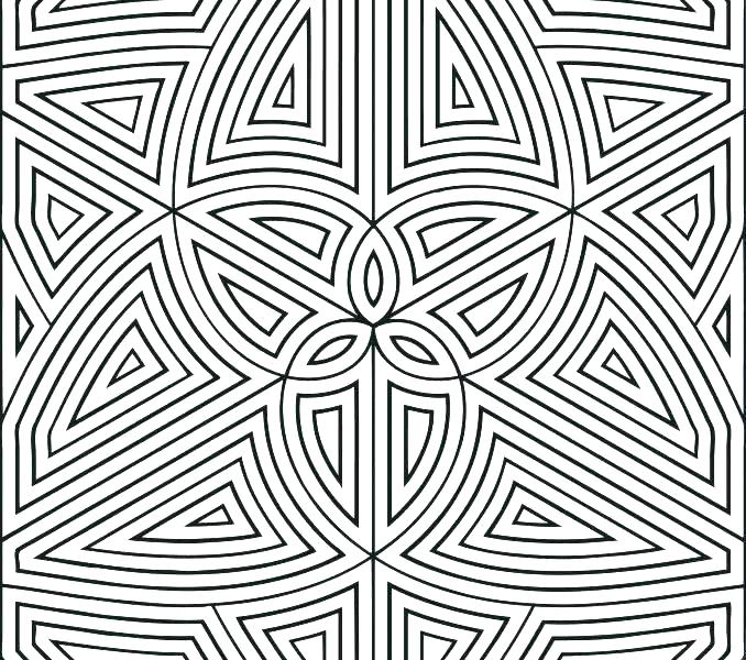 678x600 Printable Pattern Coloring Pages Coloring Pages Patterns Cool