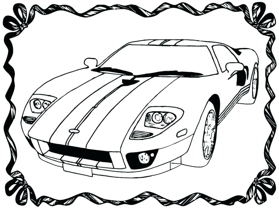 970x728 Printable Coloring Pages Classic Cars Classic Race Car Coloring