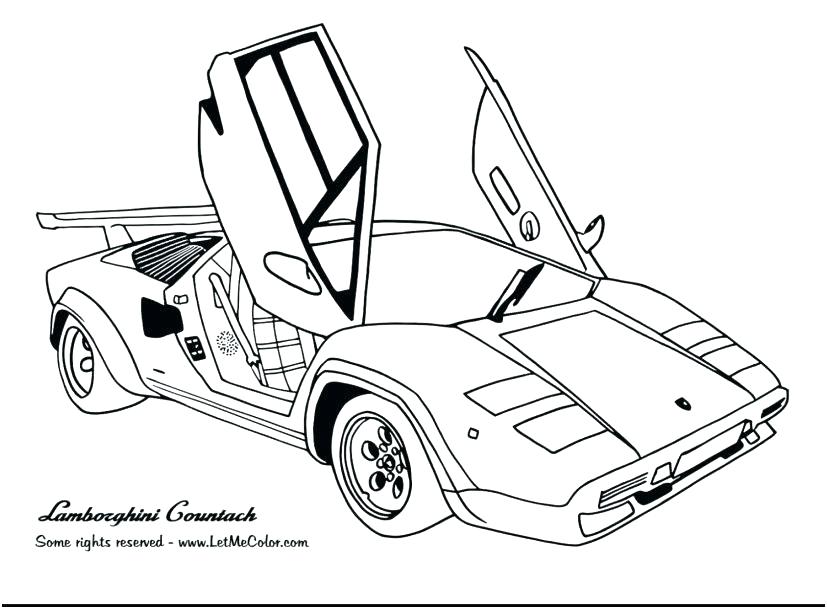827x609 Racing Cars Coloring Pages