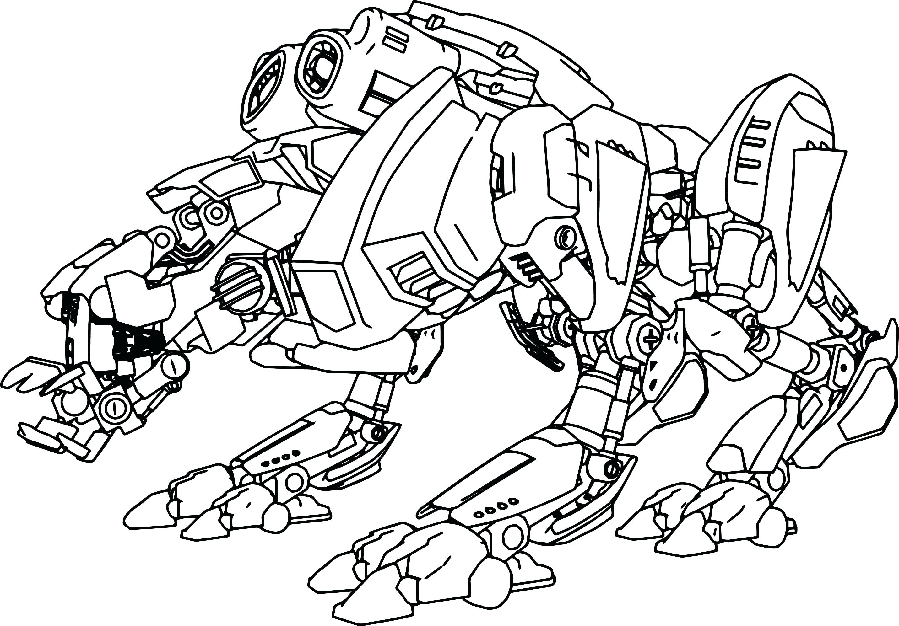 2863x1995 Girl Robot Coloring Pages Advanced Page Pdf To Print Cool Dragon