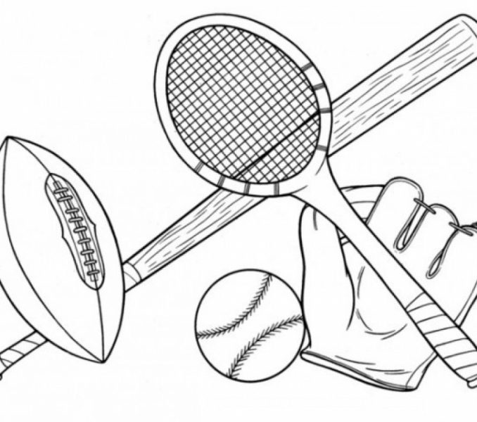 678x600 Free Sports Coloring Sheets Marvelous Ideas Sports Coloring Pages