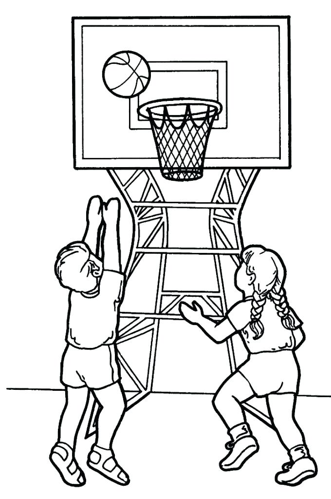 680x1024 Sports Coloring Pages For Kids