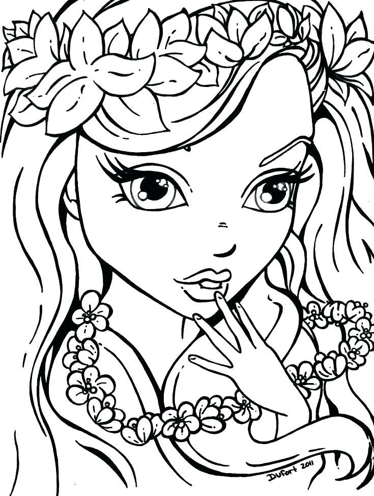735x975 Coloring Pages For Teen Girls Detailed Coloring Pages For Teenage