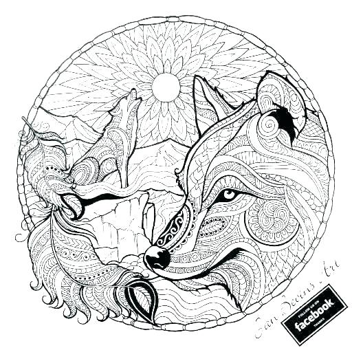 512x509 Wolf Color Page Wolf Color Page Printable Wolf Coloring Pages