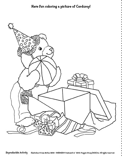 Corduroy Coloring Page at GetDrawings.com | Free for personal use