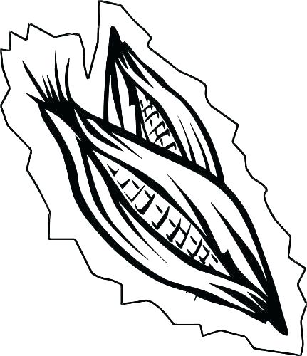 431x500 Coloring Picture Of Corn Amazing Coloring Pages Corn For Kids