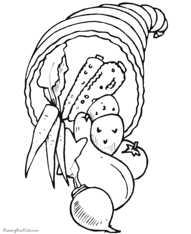 670x820 Cornucopia Coloring Page Lovely Color Thanksgiving Cornucopia