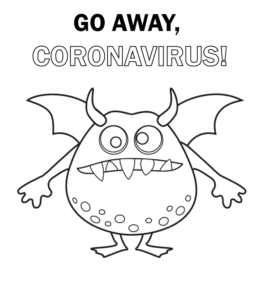 260x300 Coronavirus coloring pages