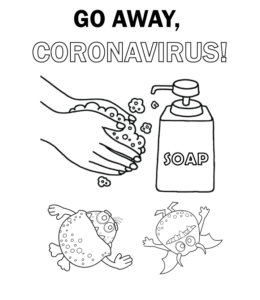 260x300 Coronavirus coloring pages
