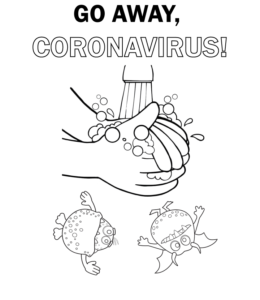 260x300 Coronavirus coloring pages