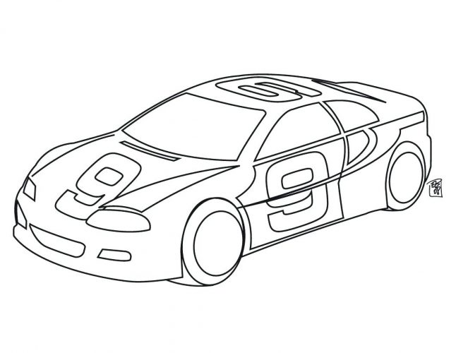 646x500 Coloring Pages Race Car Coloring Pages Corvette Colouring