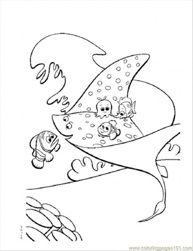 650x842 Stingray Coloring Pages
