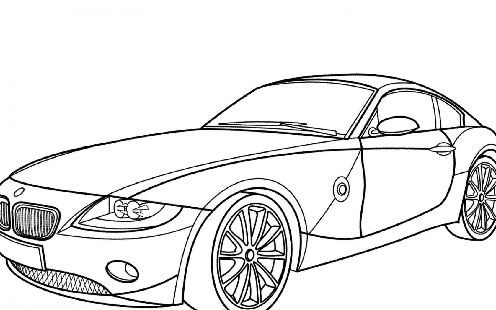 Corvette Z06 Coloring Pages at GetDrawings | Free download