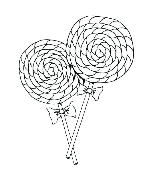 500x600 Cotton Candy Coloring Page Candy Coloring Page Coloring Pages