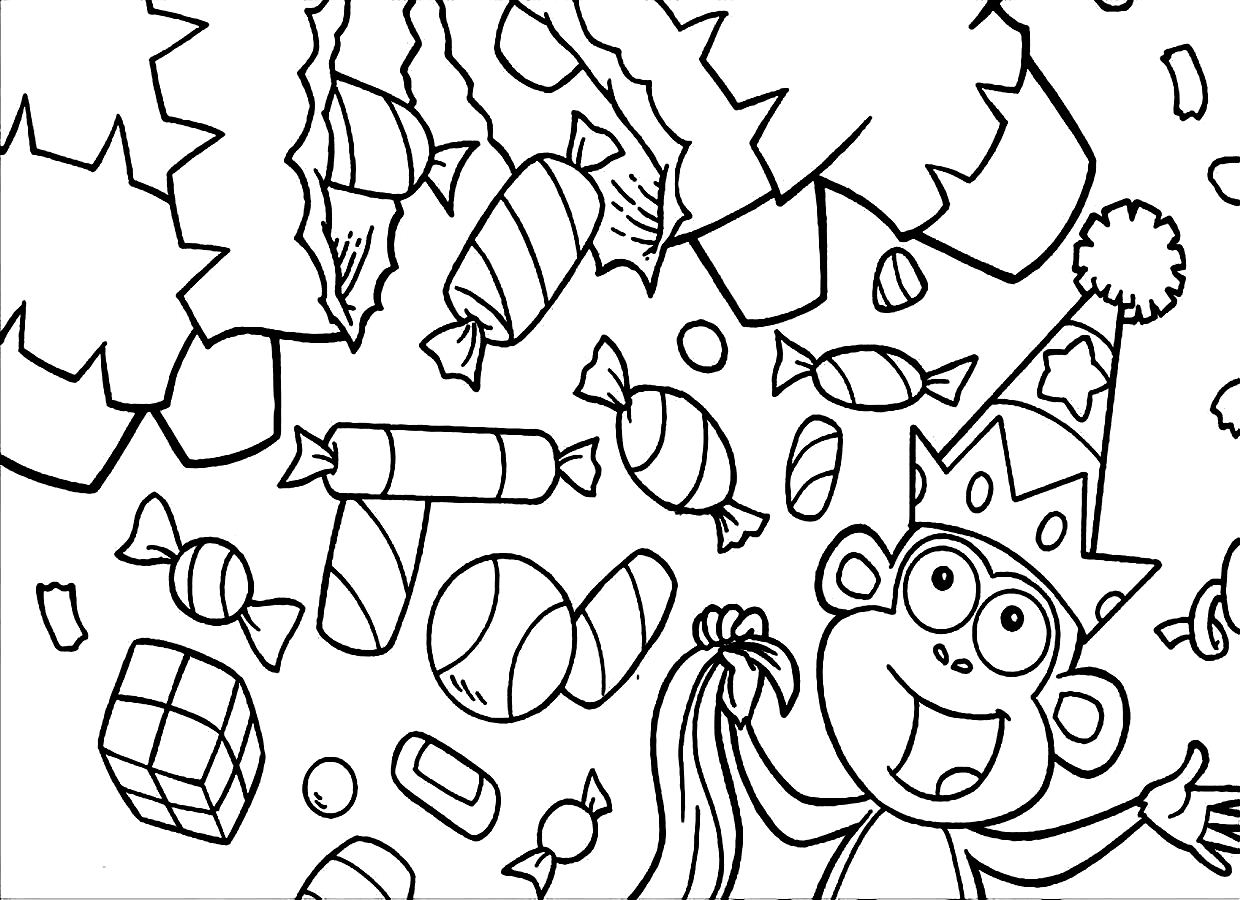 1240x900 Crazy Candy Coloring Pages Beautiful With Additional Books