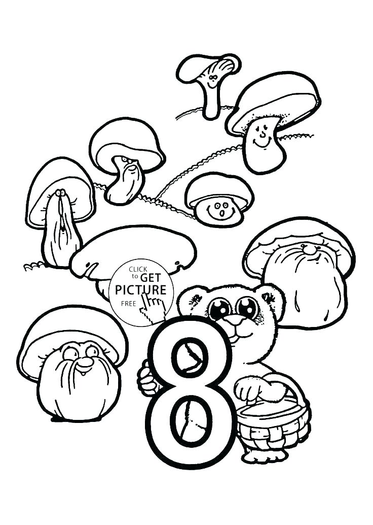 736x1034 Number Coloring Page Number Coloring Page Counting Coloring