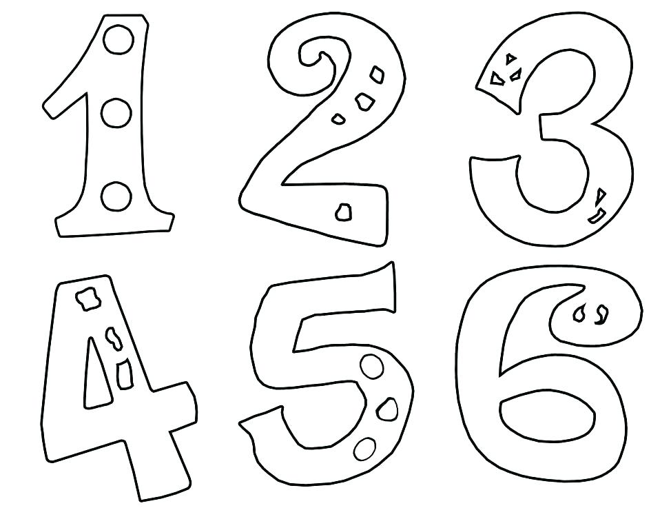 974x753 Number Coloring Pages Counting Coloring Pages