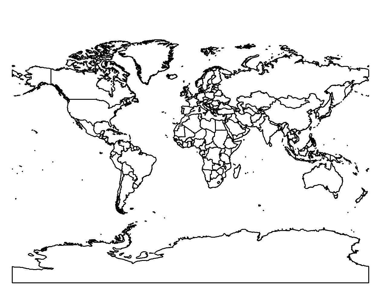 1270x979 Simple Free Printable World Map For Kids With Countries Tremendous