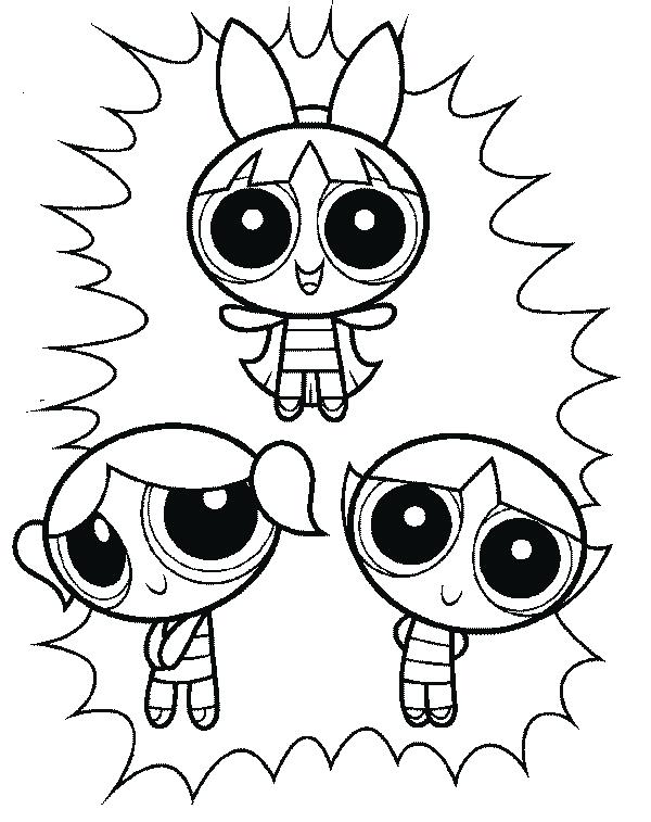 600x757 Powerpuff Girl Coloring Pages Coloring Pages Girls Coloring Pages