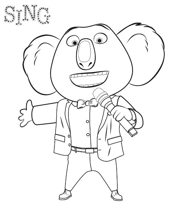 594x682 Gorgeous Ideas Singing Coloring Pages Kids N Fun Com Of Sing