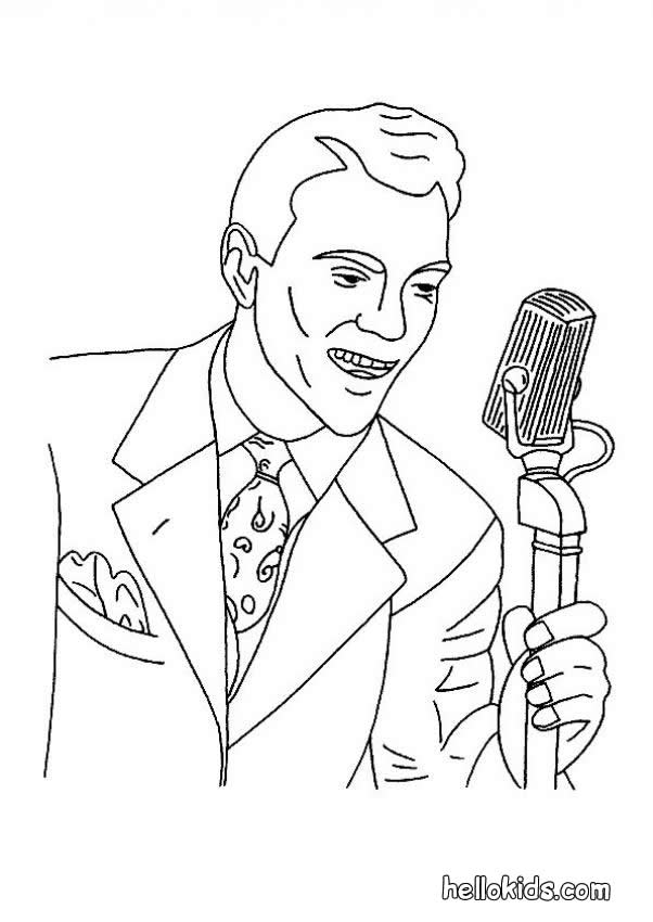602x850 Singer Coloring Pages With Singer Coloring Pages