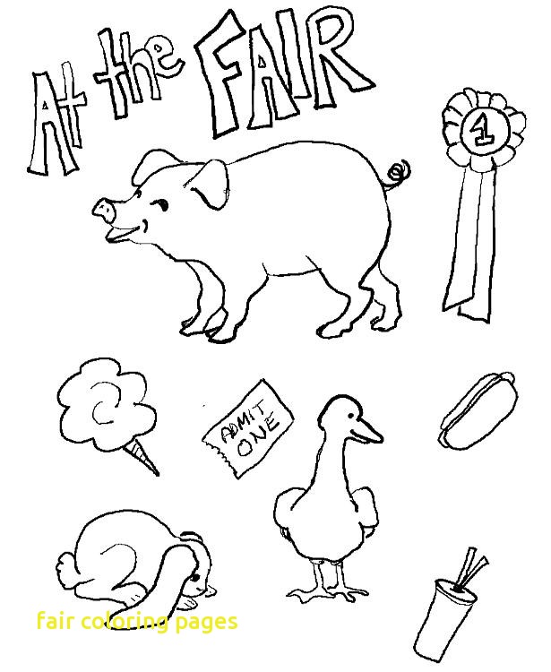 615x750 Fair Coloring Pages With County Fair Coloring Page