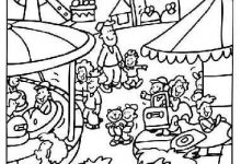 220x150 County Fair Coloring Pages