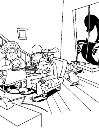 319x412 Courage The Cowardly Dog Coloring Pages All Kids Network