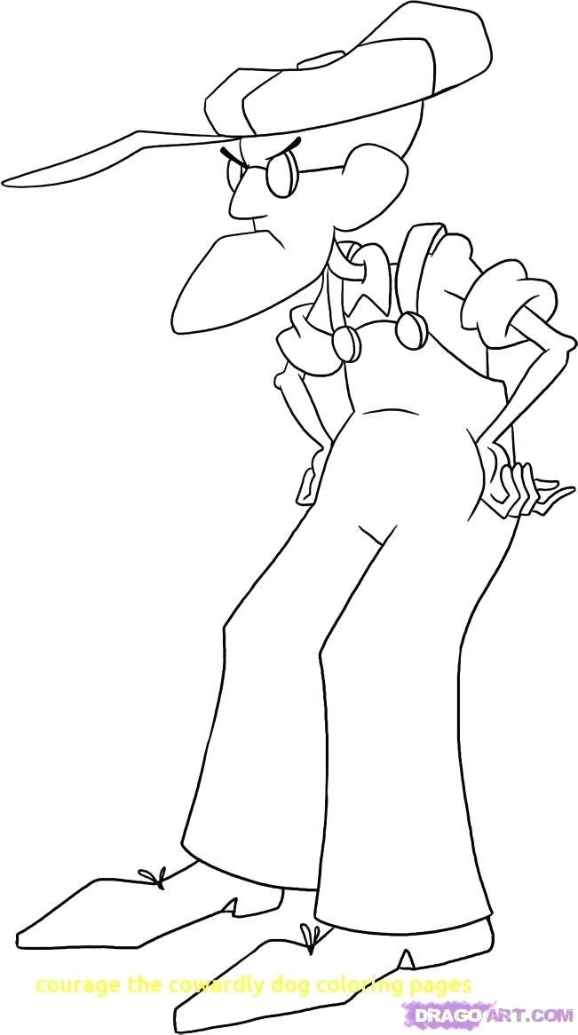 651x1166 Coloring Courage The Cowardly Dog Coloring Pages Free Animals