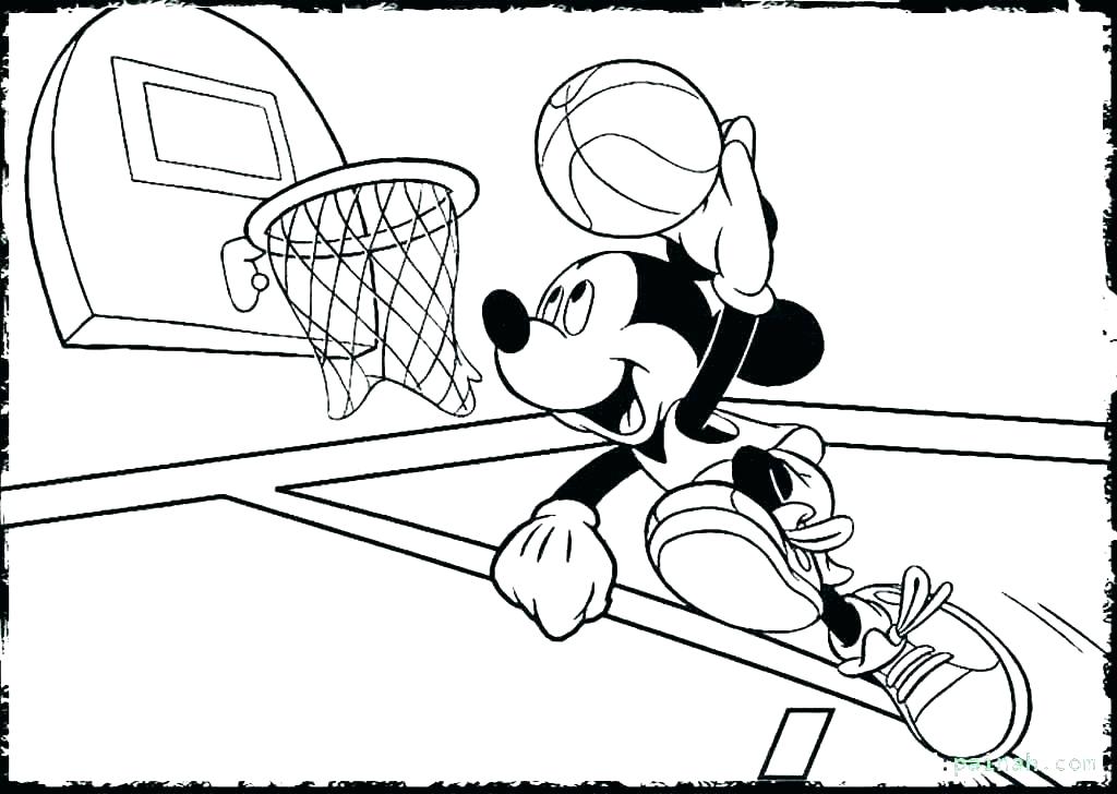 1024x728 Coloring Pages For Basketball Coloring Pages Basketball Court
