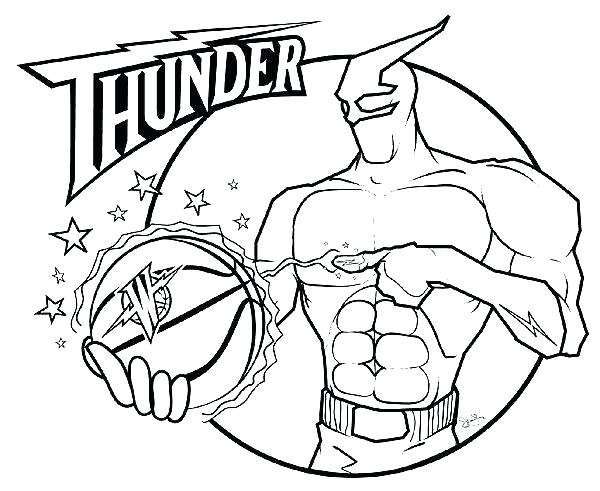 600x491 Basketball Court Coloring Page