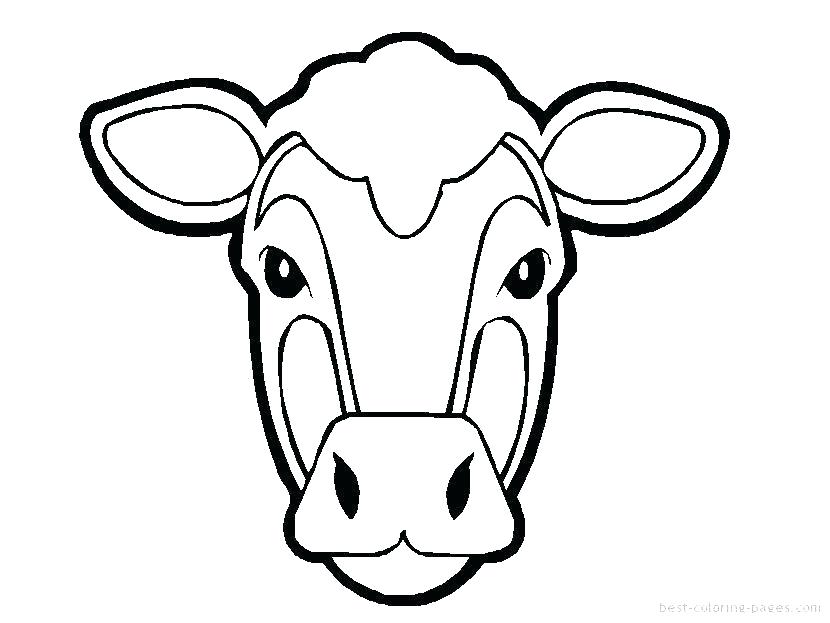 830x623 Cows Coloring Pages Cow Coloring Pages With Simply Simple Page