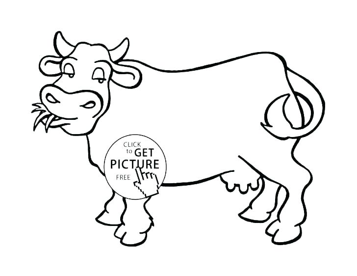 728x562 Cartoon Cow Coloring Pages Milking Cow Cartoon Coloring Pages