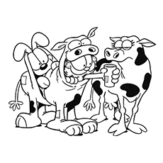 230x230 Top Free Printable Cow Coloring Pages Online