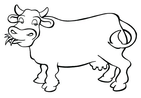 476x333 Cows Coloring Pages Coloring Trend Medium Size Dog Coloring