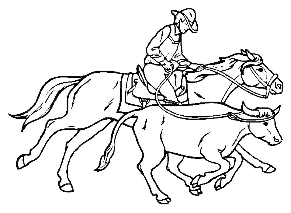 957x700 Free Cowboy Cowgirl Coloring Pages Sheet Page Cowboys Sheets Image
